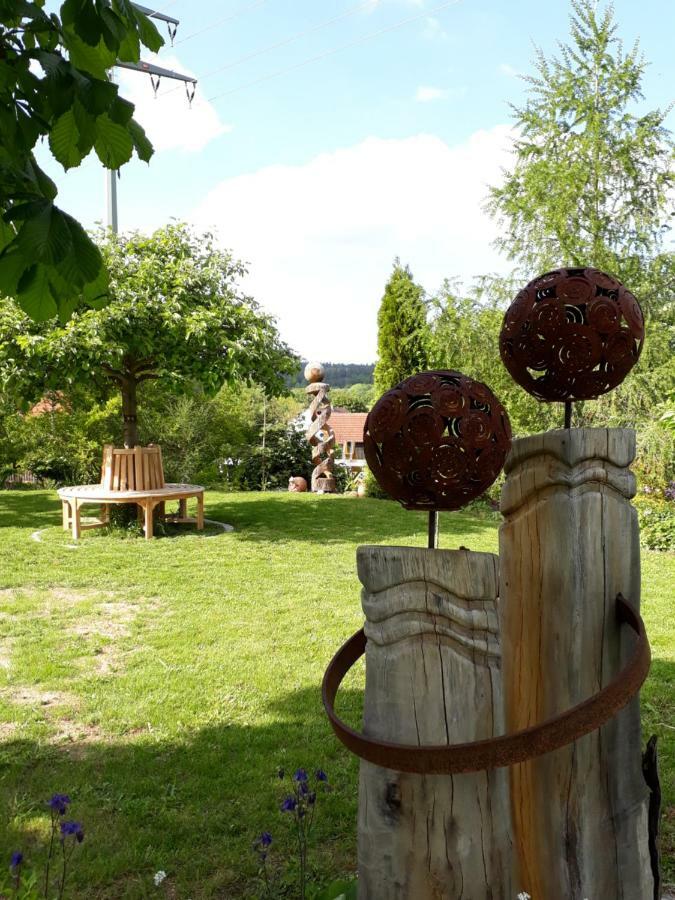 Gaestezimmer In Traumhafter Lage Neben Der Kurstadt Oberthulba Ngoại thất bức ảnh